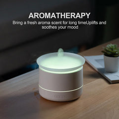 Eiifiter seven-color LED lights illuminate mood-enhancing relaxation.
