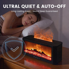 Eiifiter Ultrasonic Mist Technology delivers quiet, cool mist for restful spaces
