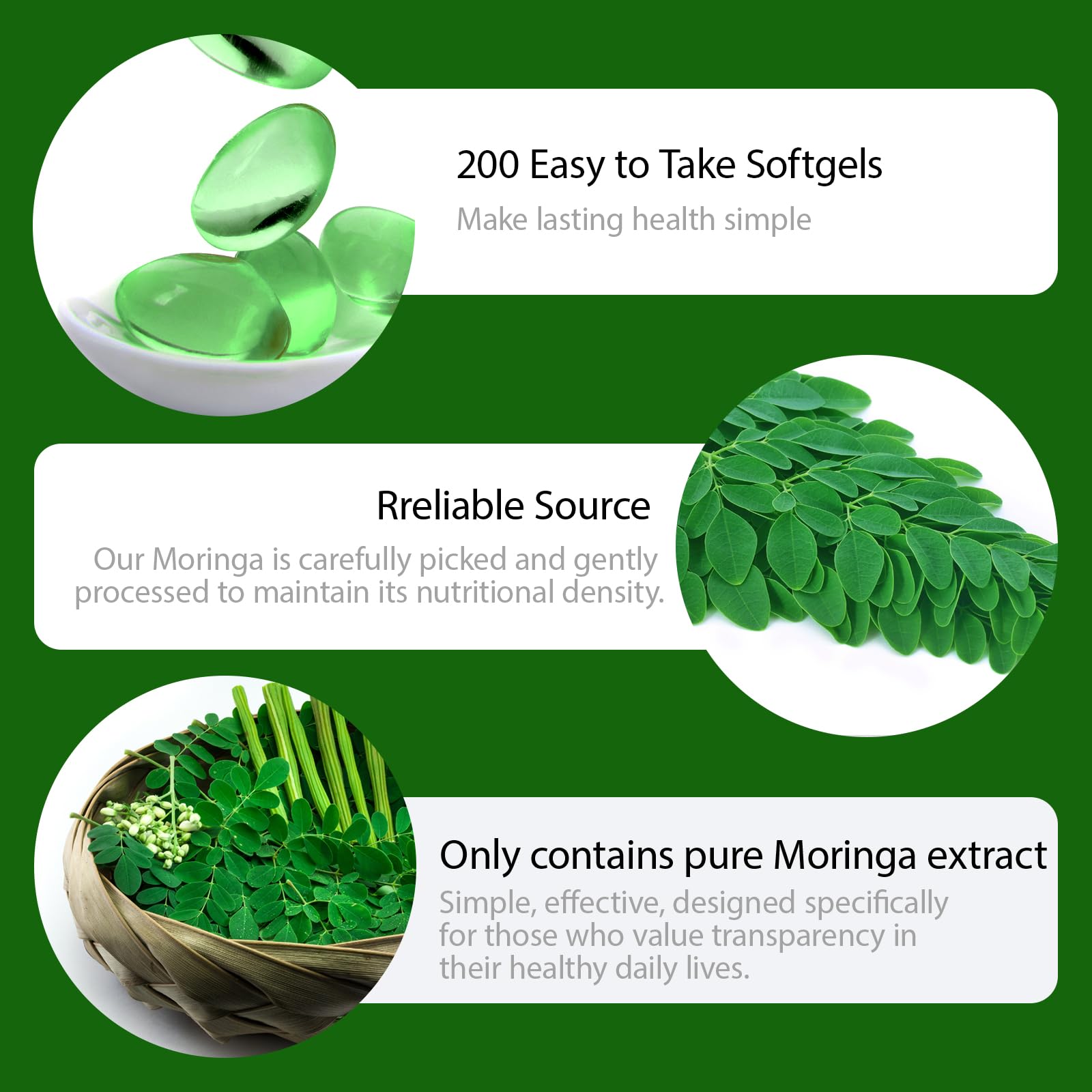 EILTEAU Moringa packaging on shelf: clean, plant-based goodness