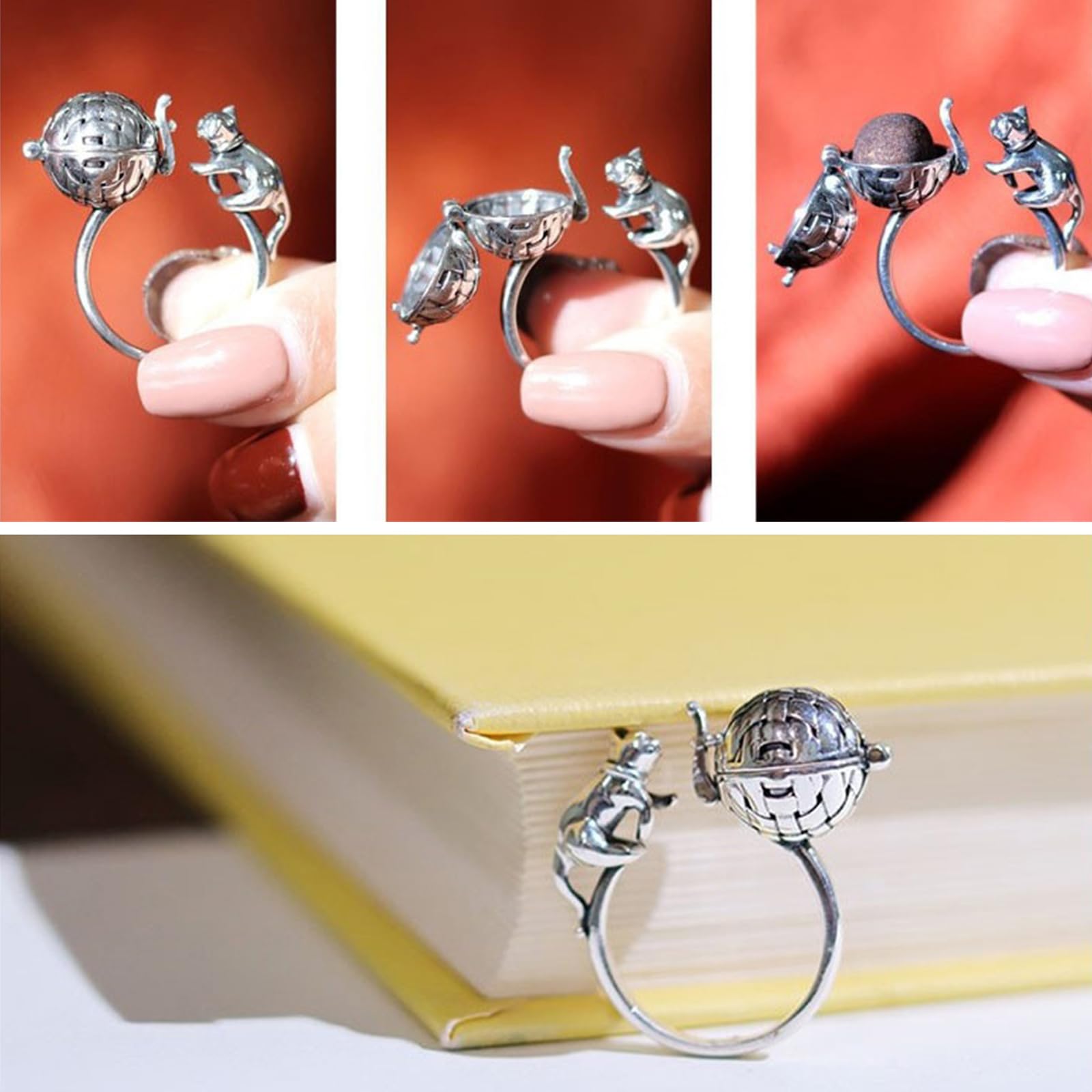 EINCORN diffuser ring minimalist design fits everyday wear