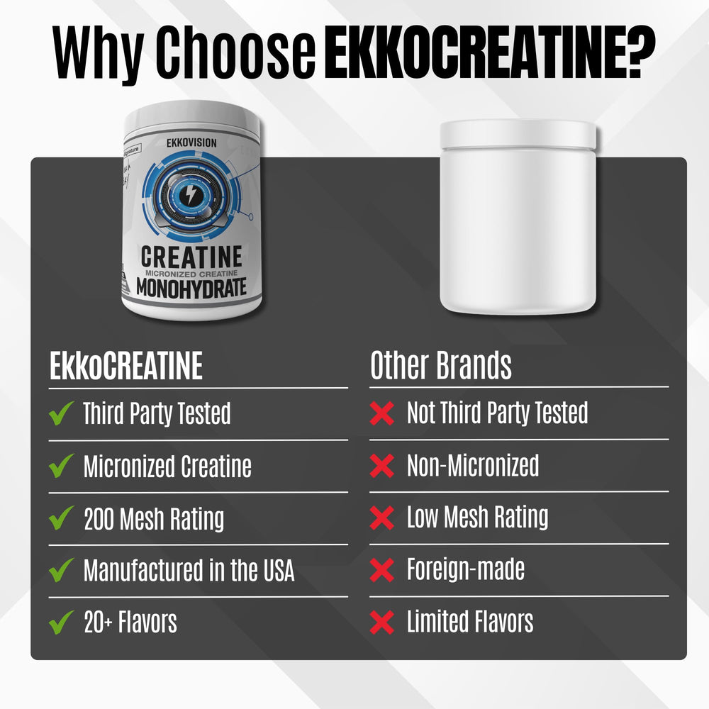 An athlete drinks Ekkovision during training for sustained energy.