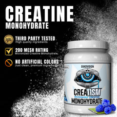 Ekkovision blue razz flavor dissolves easily in a shaker for quick refreshment