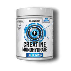 Ekkovision creatine micronized powder dissolves easily for smooth shakes and drinks.