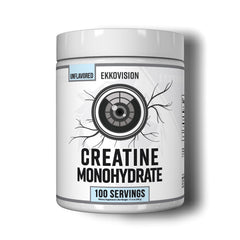 Ekkovision Creatine micronized powder pours smoothly for easy mixing in drinks