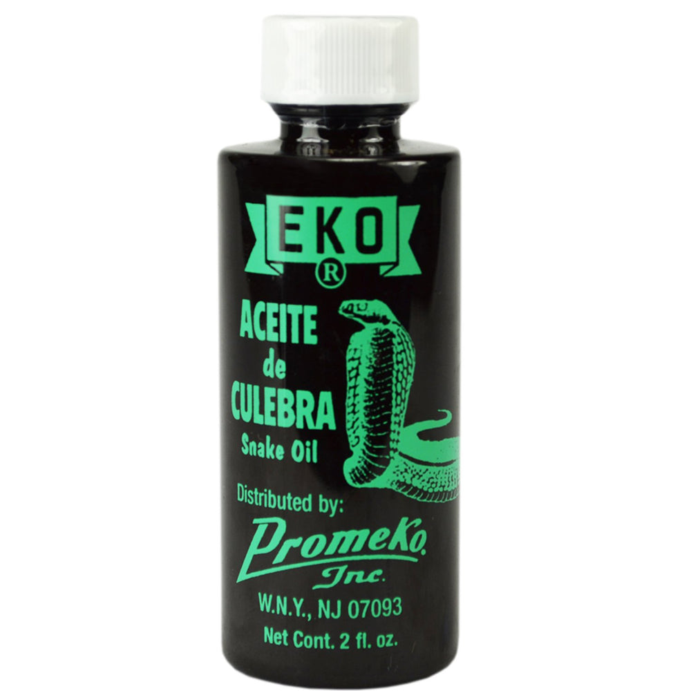 Eko Snake Oil bottle 1oz for massage and skin care