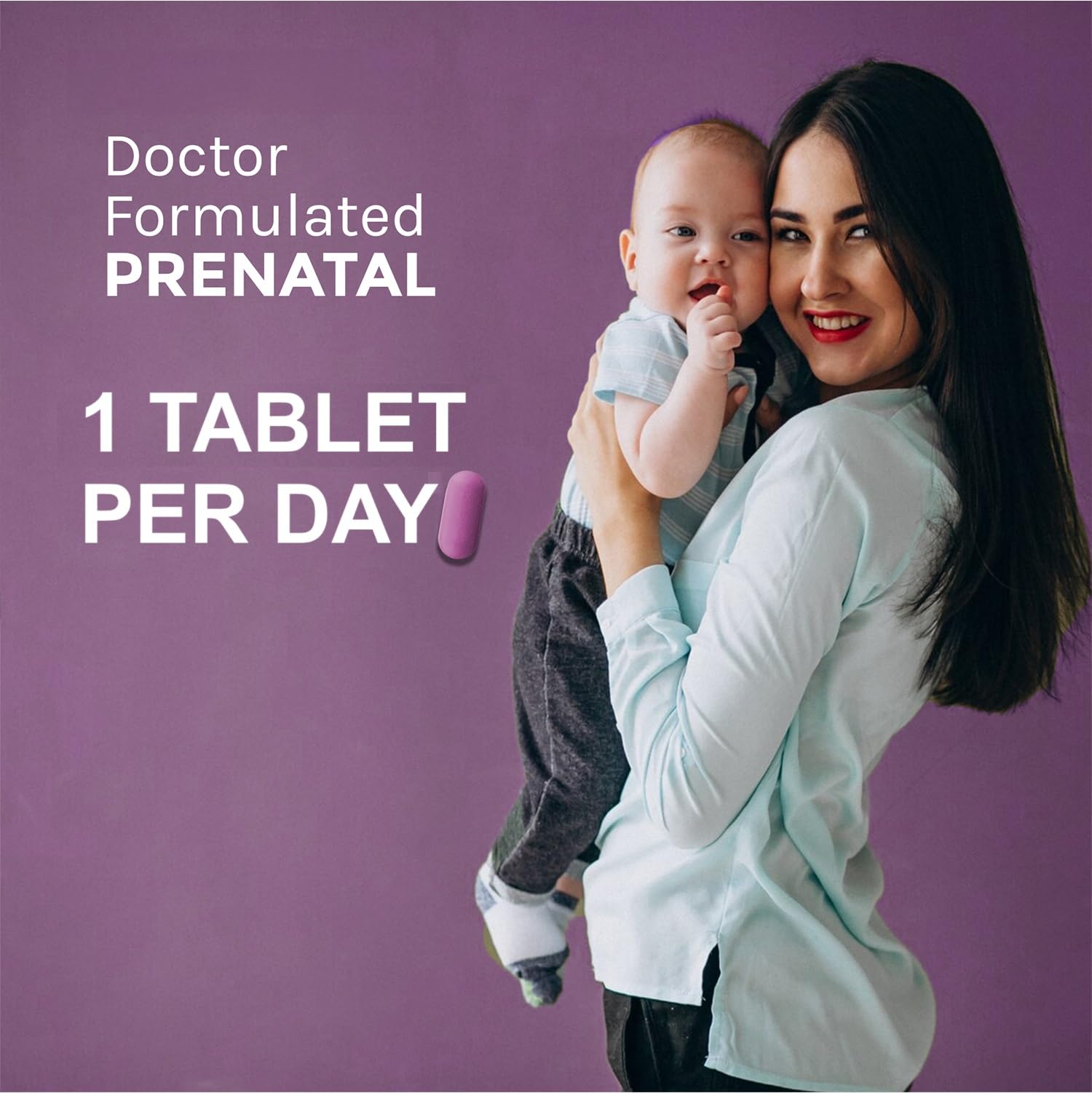 ÉLAN HEALTHCARE MedFertil pills in hand illustrate easy daily intake.