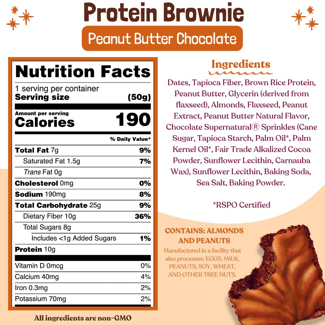 Close-up of a soft, chewy brownie bar, ideal as a post-workout reward.
