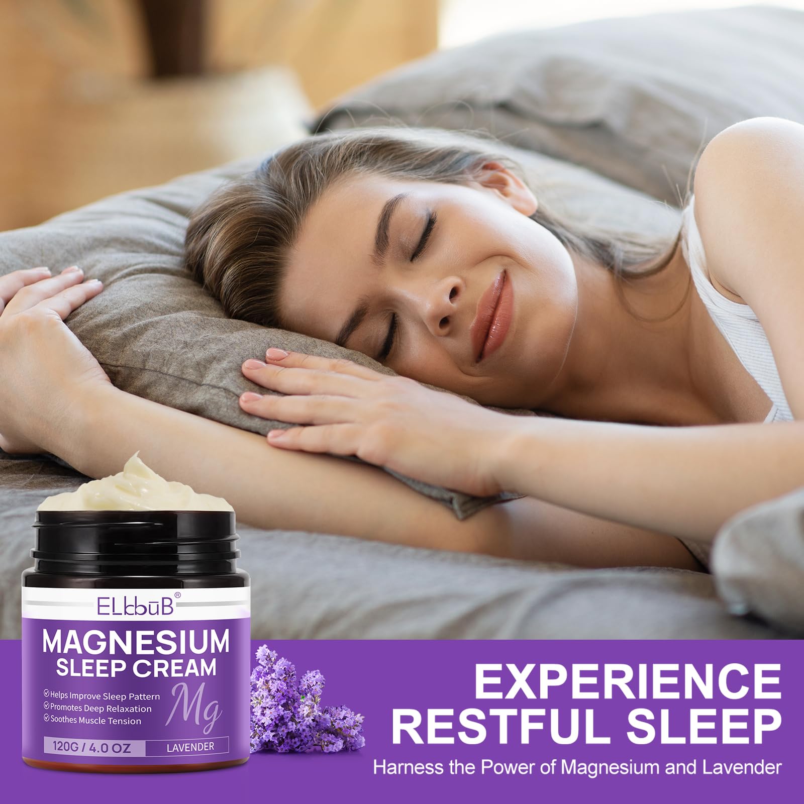 ELBBUB Magnesium Cream suits all skin types and routines.