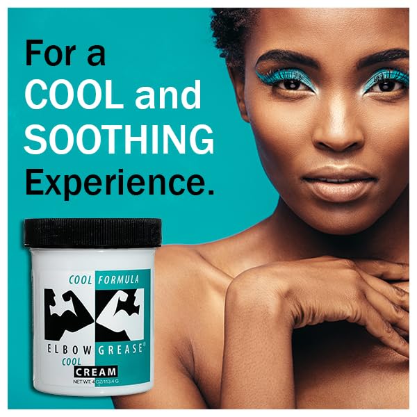 Elbow Grease 4oz packaging showing portable size for on-the-go relief.