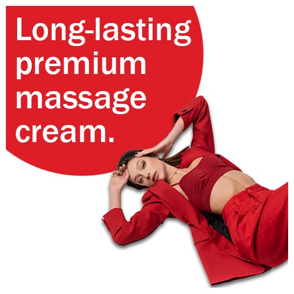 Elbow Grease Hot Cream packaging display emphasizes portability and value