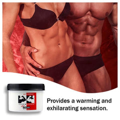 Elbow Grease Hot Cream spread shows smooth glide and reduced friction