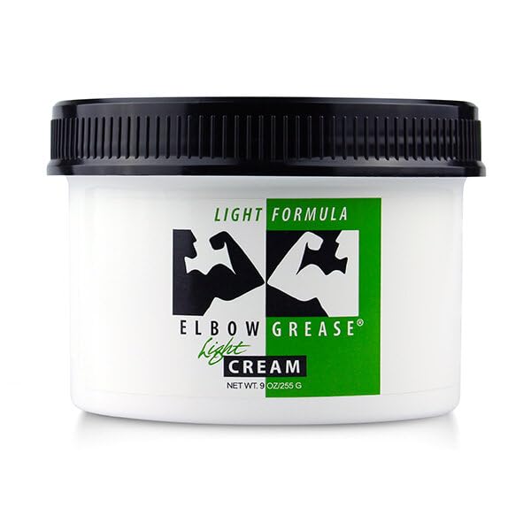 Elbow Grease Light Formula bottle pour demonstrates smooth, mess-free dispensing.