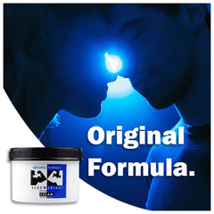 Elbow Grease Original Massage Cream glide closeup highlights silky texture for professional or home use