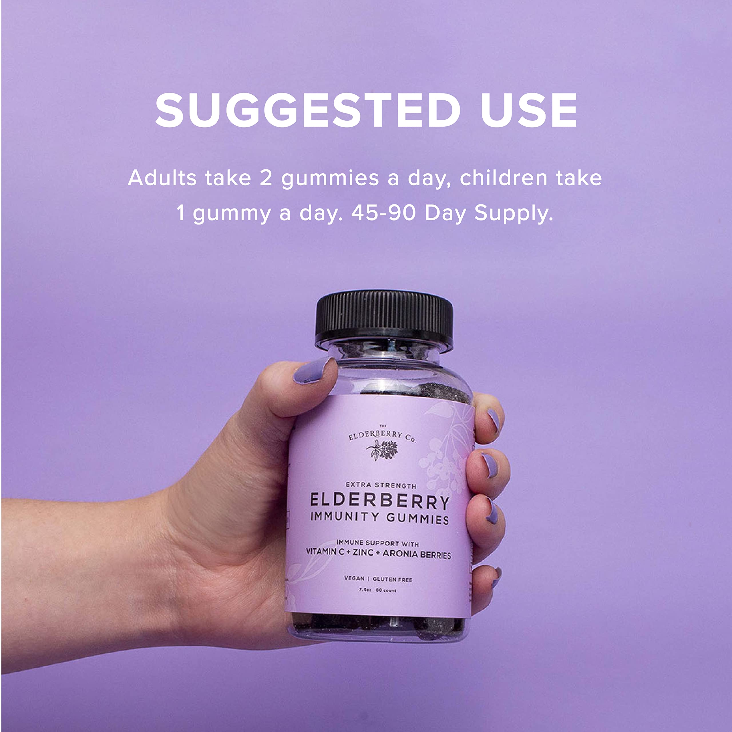 The Elderberry Co. gummies being enjoyed by kids