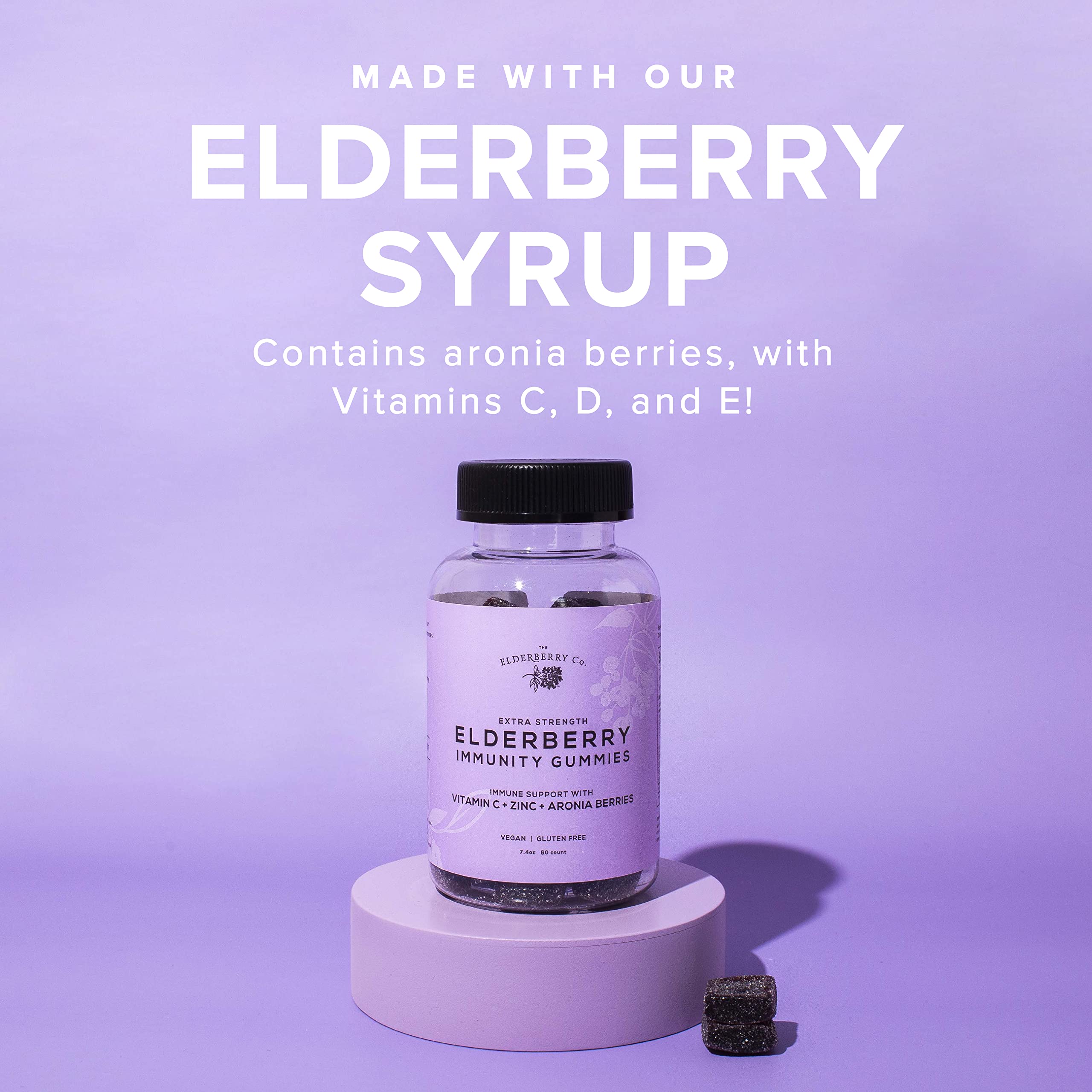 The Elderberry Co. travel-friendly pack ideal for on-the-go immunity