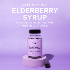 The Elderberry Co. travel-friendly pack ideal for on-the-go immunity