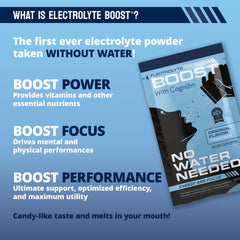 Electrolyte Boost sugar-free formula suitable for keto-friendly routines