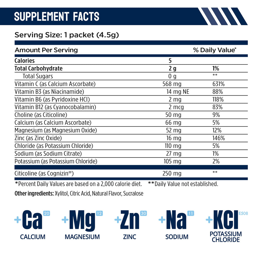 Electrolyte Boost keto-friendly hydration without sugar or caffeine