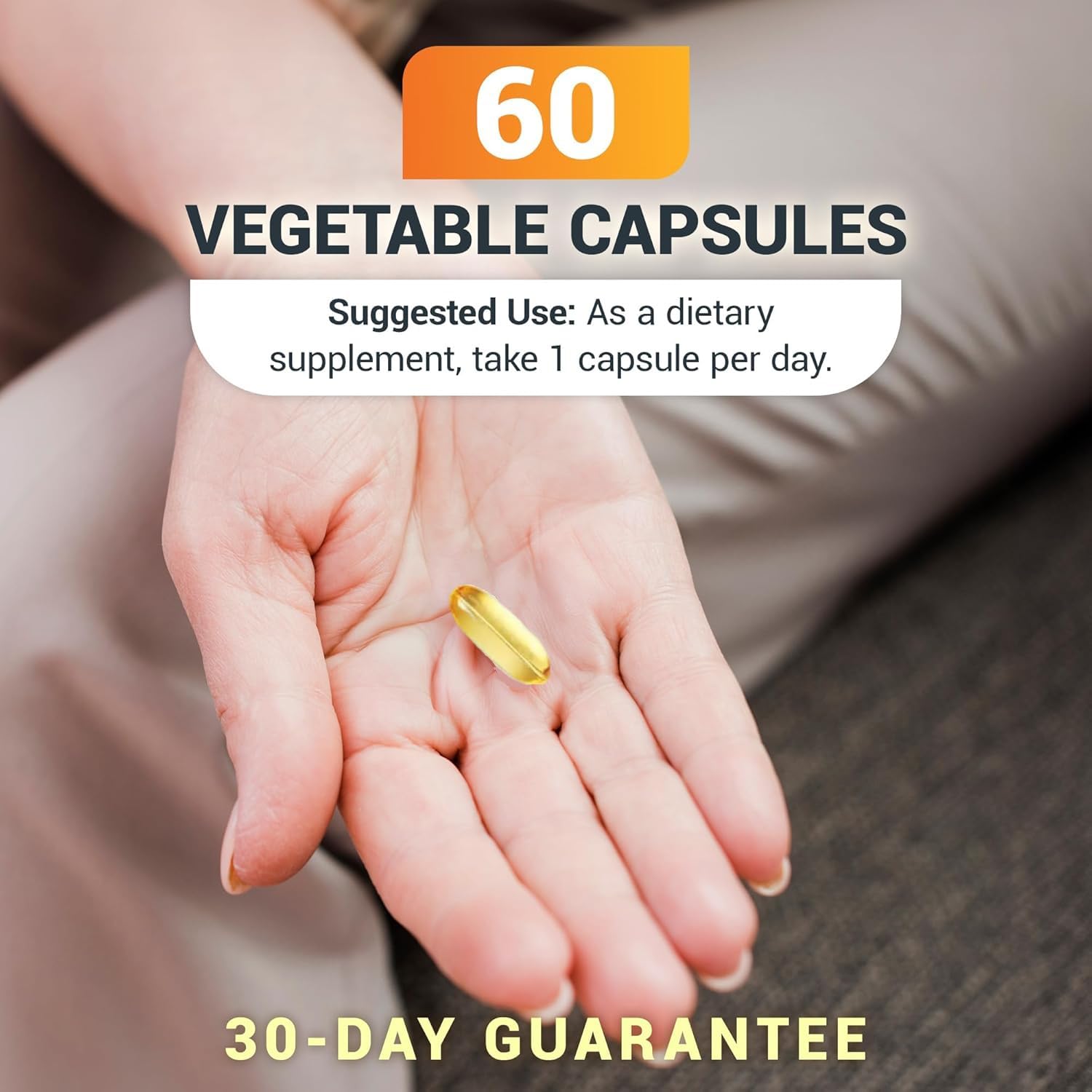 Elefull daily dosing softgel captured for convenient one-a-day use