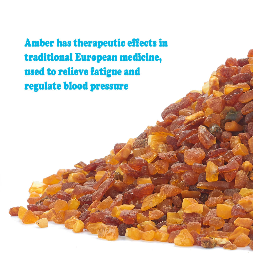 Elegamber amber piece with natural variation enhances terrariums and aquariums