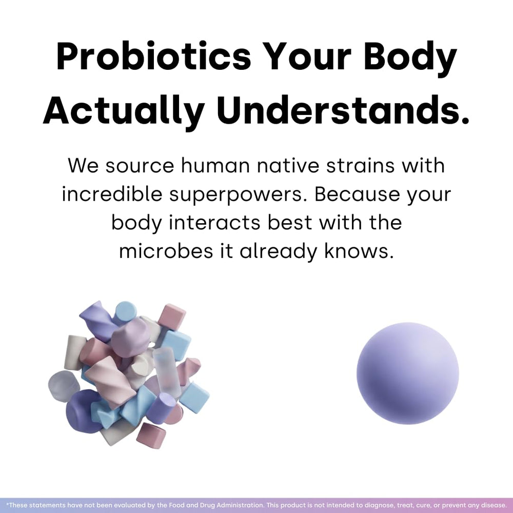 Element Longevity packaging front label showcases science-backed probiotic benefits.