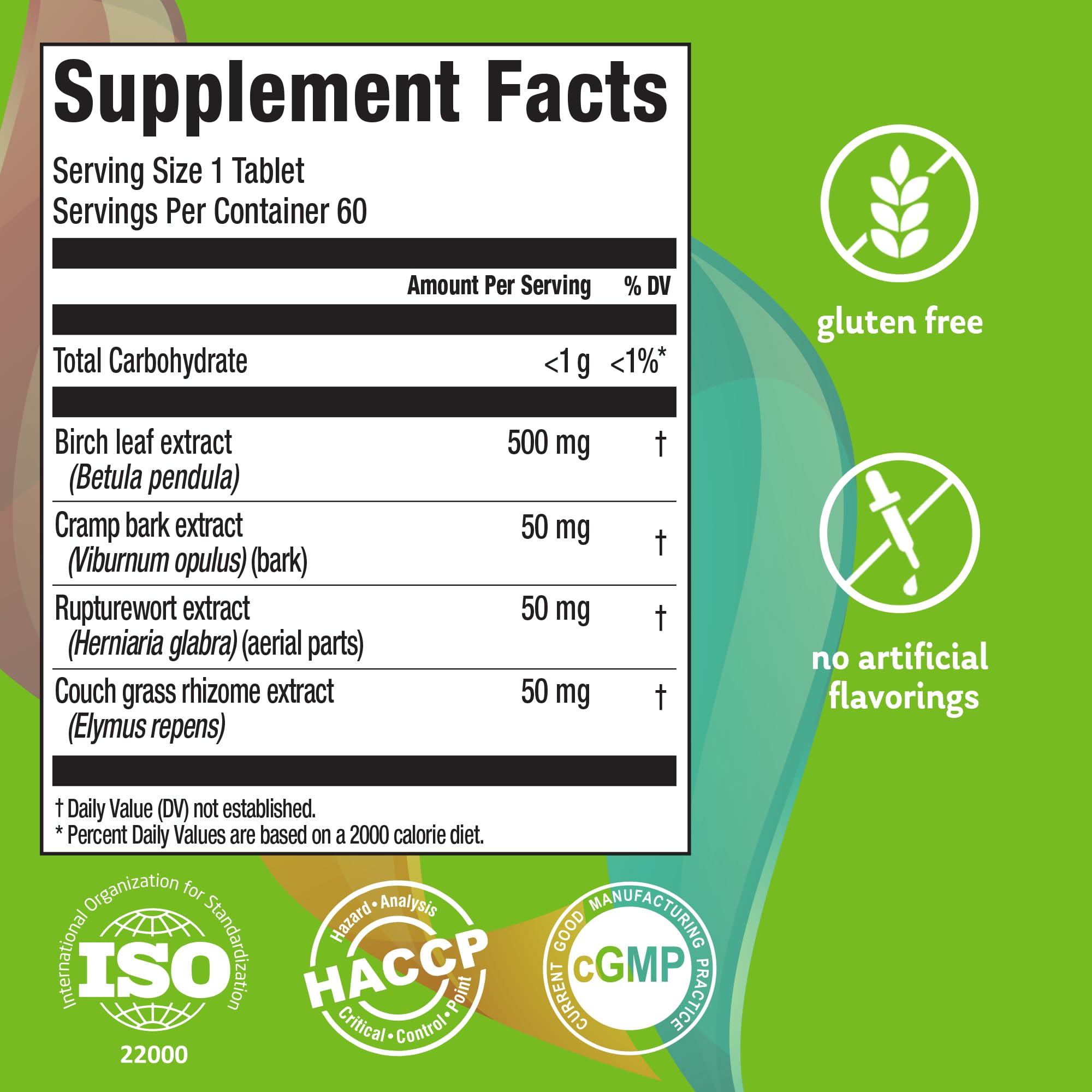 Elements Clean Kidney tablets closeup for urinary tract support.