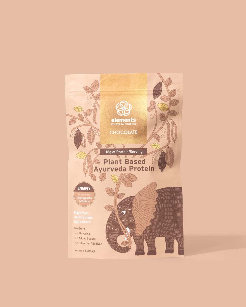 Elements Truffles prepared shake served in bowl suggests convenient meal replacement