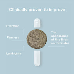 ELEMIS Skin Future hyaluronic acid component bottle emphasizing hydration