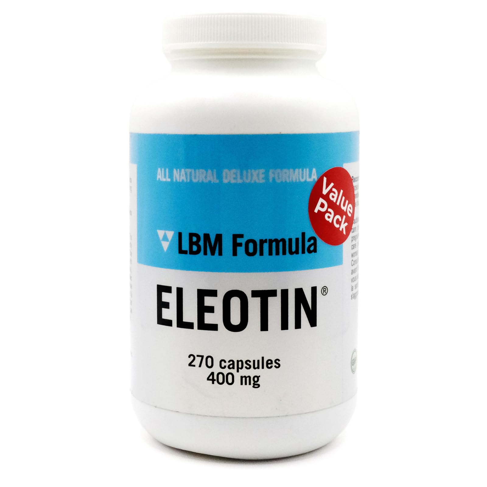Eleotin capsules close-up highlighting natural herbal formulation for daily circulation support.
