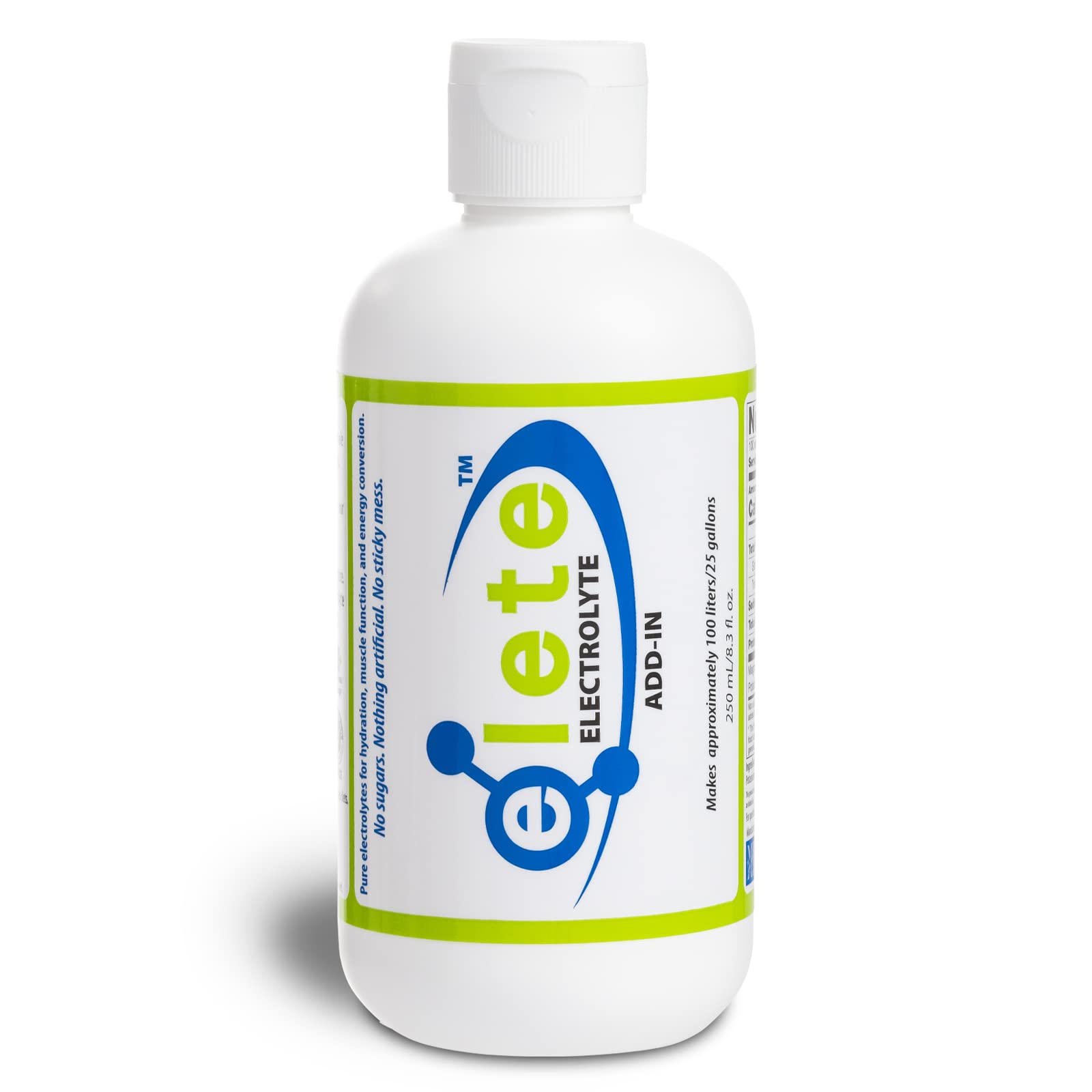 Elete Citrilyte Add-In bottle pour for quick on-the-go hydration