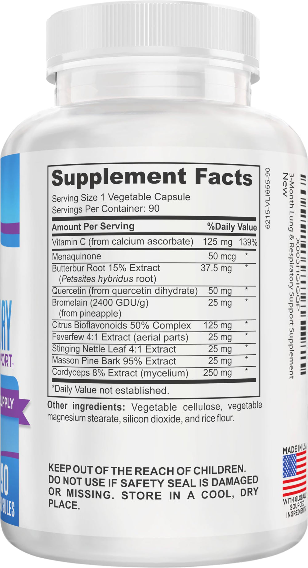 Elevate Recovery 3-Month bottle cap close-up signaling freshness for daily use.