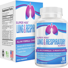 Elevate Recovery 3-Month bottle front for daily respiratory support.