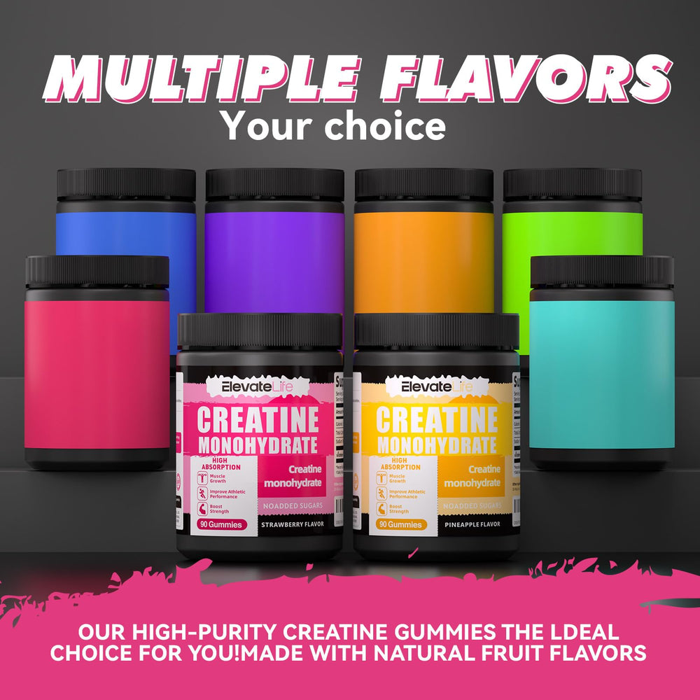 ElevateLife Creatine Gummies daily-use scene supports consistent training.