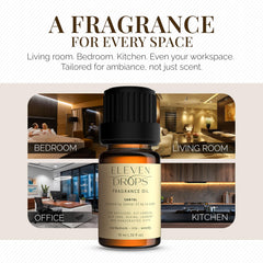 Candle making with ELEVEN DROPS Santal Aroma adds warm, woody notes.
