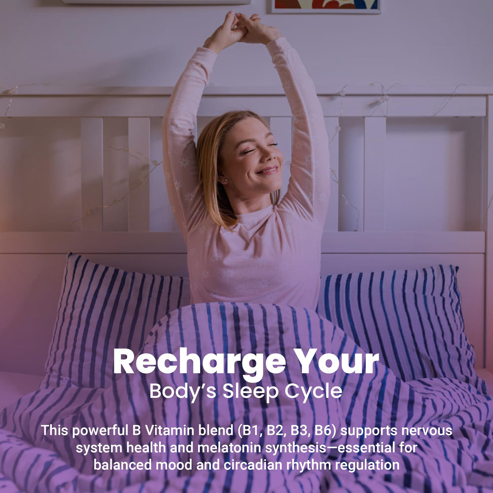 Cozy night scene highlighting ELEVITA WELLNESS relaxation potential.