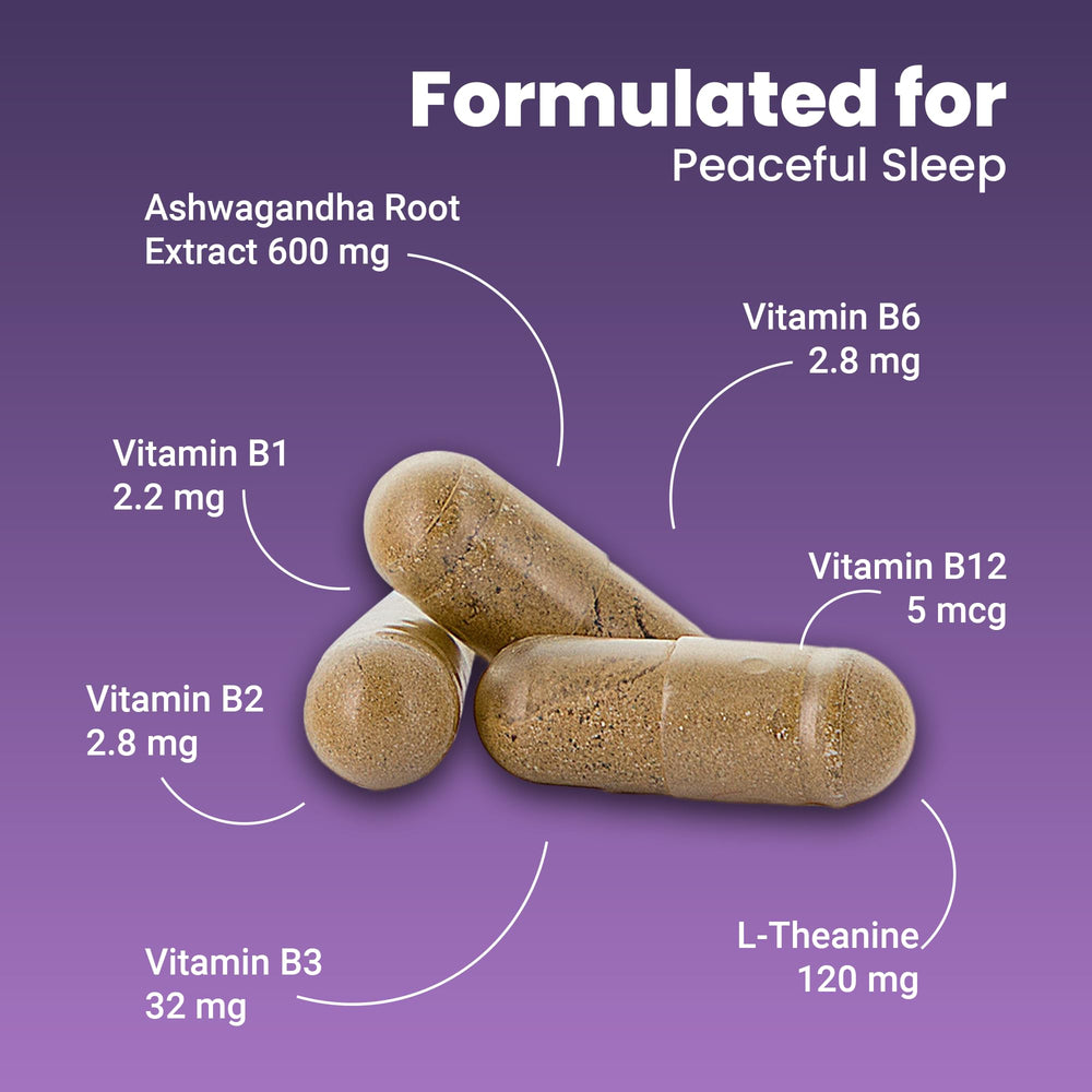 Italy-made packaging on ELEVITA WELLNESS sleep formula signaling clean quality.