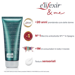 Elifexir Nocturslim bottle back with usage notes and ingredients for informed use.