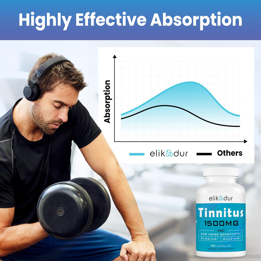Elikadur bioflavonoid complex label emphasizing antioxidant support for ears