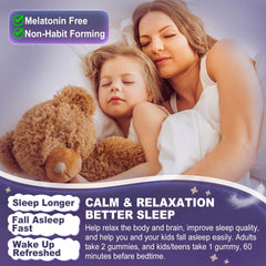 ELLAMENTZ blueberry gummies close-up, gentle on the stomach.