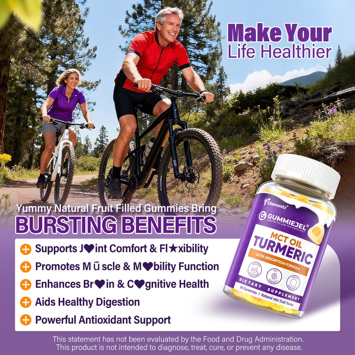 ELLAMENTZ Gummies plant-based pectin shell for vegan and allergen-friendly use.