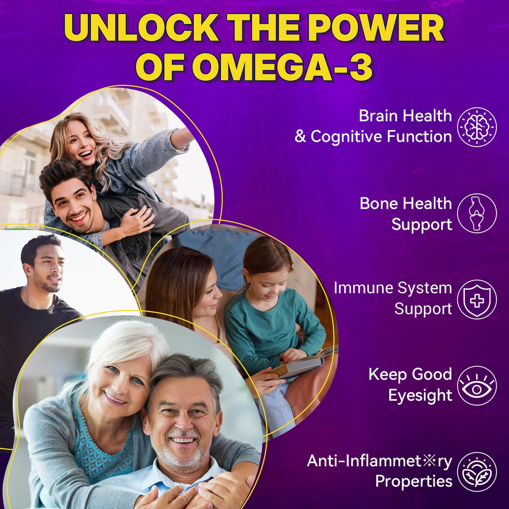 ELLAMENTZ Vegan Omega-3 Gummies close-up ready for daily energy.