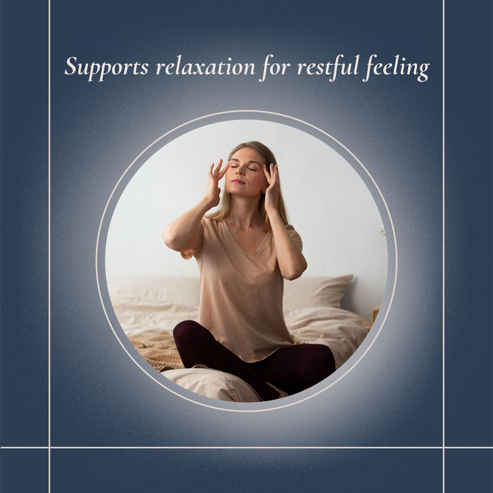 ELLANU LunElla Affron saffron extract points to calming bedtime benefits.