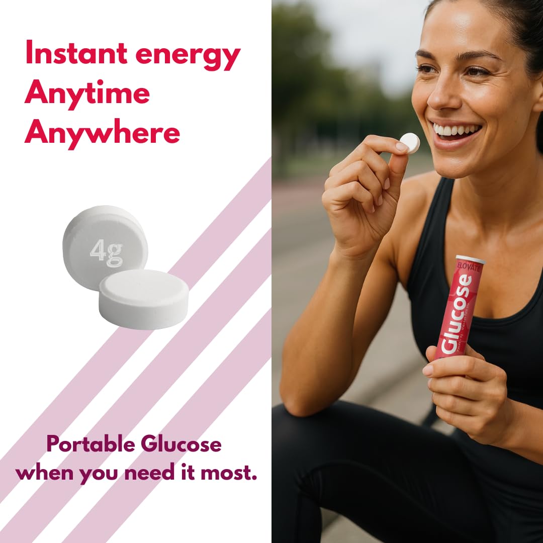 ELOVATE mixed variety glucose tablets for versatile energy options