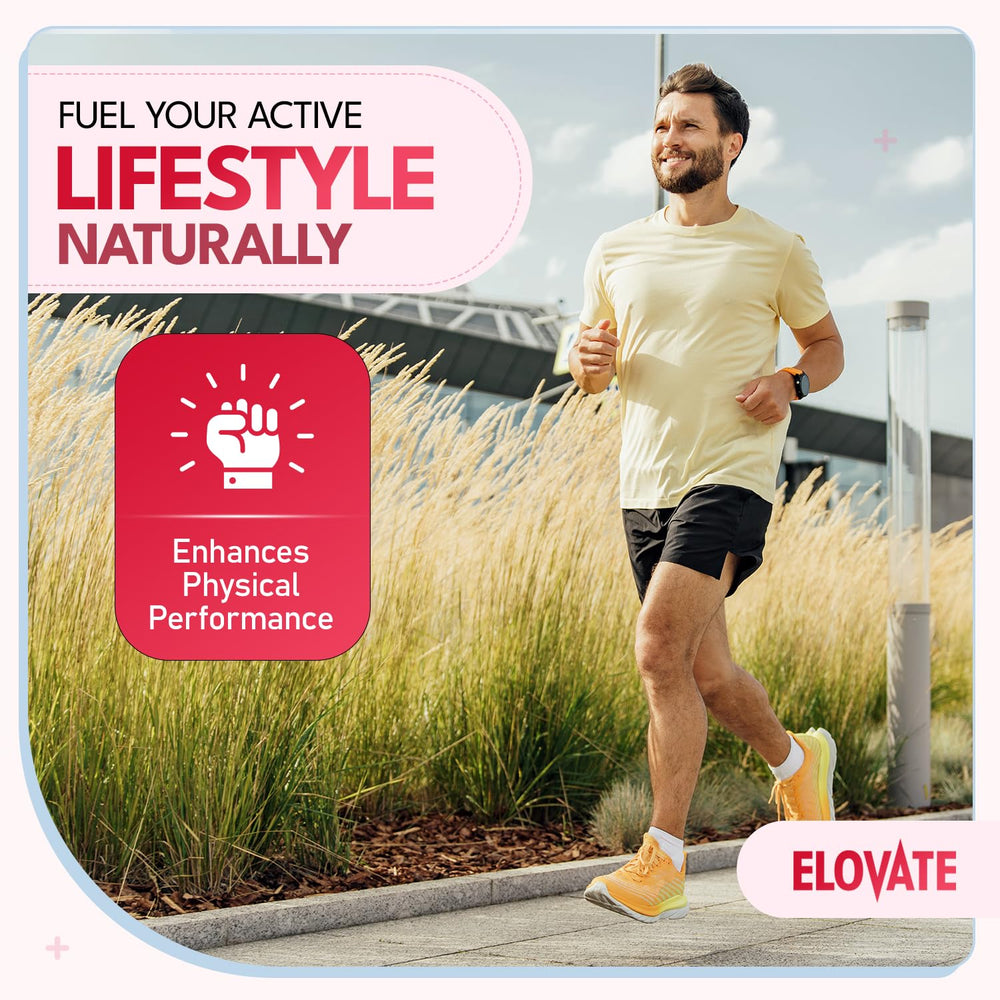 ELOVATE glucose tablets in pocket-sized format for busy days.