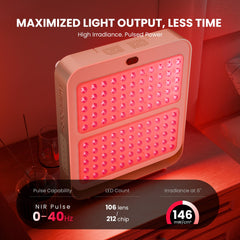 EMBERTOUCH Close-up of the high-power LED array for consistent light output