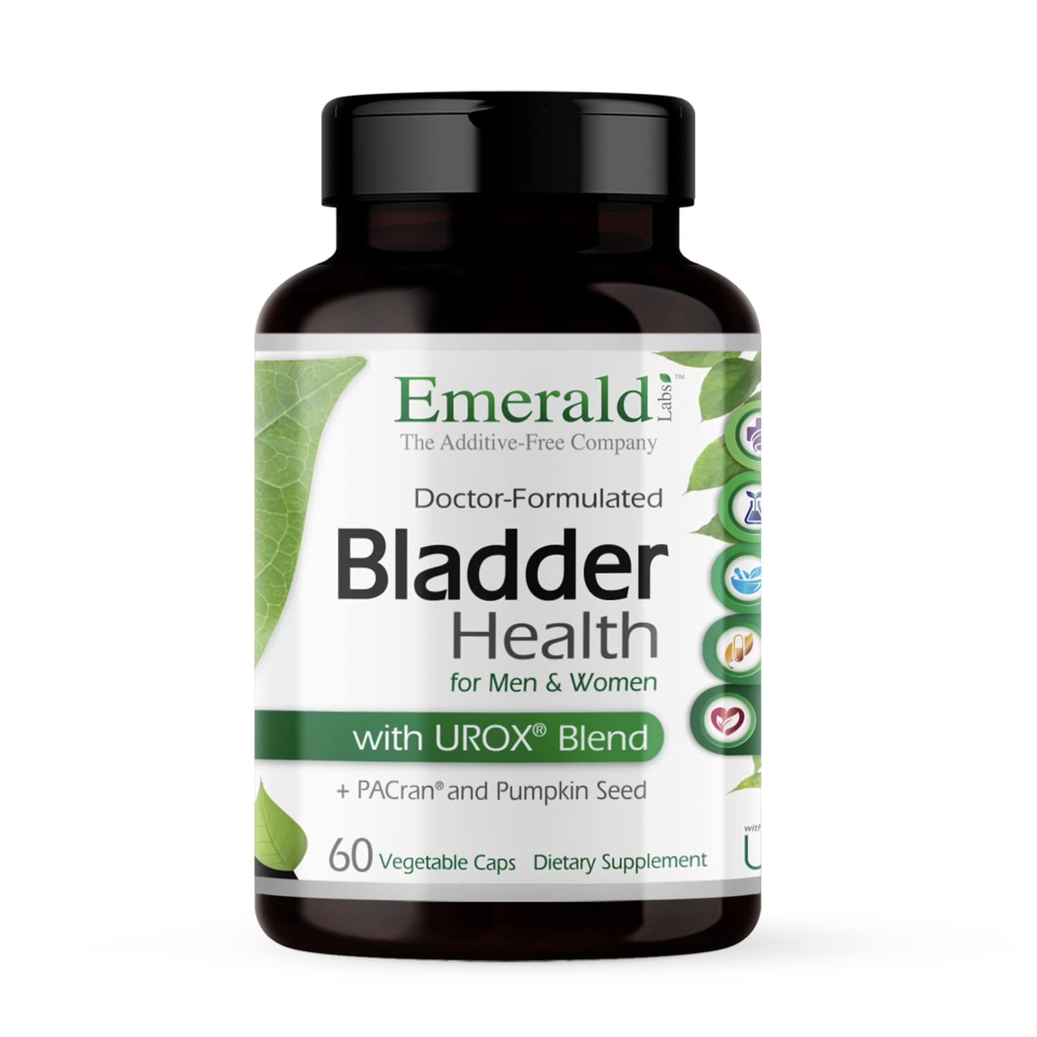 EMERALD LABS Bladder Health cranberry bottle for urinary support