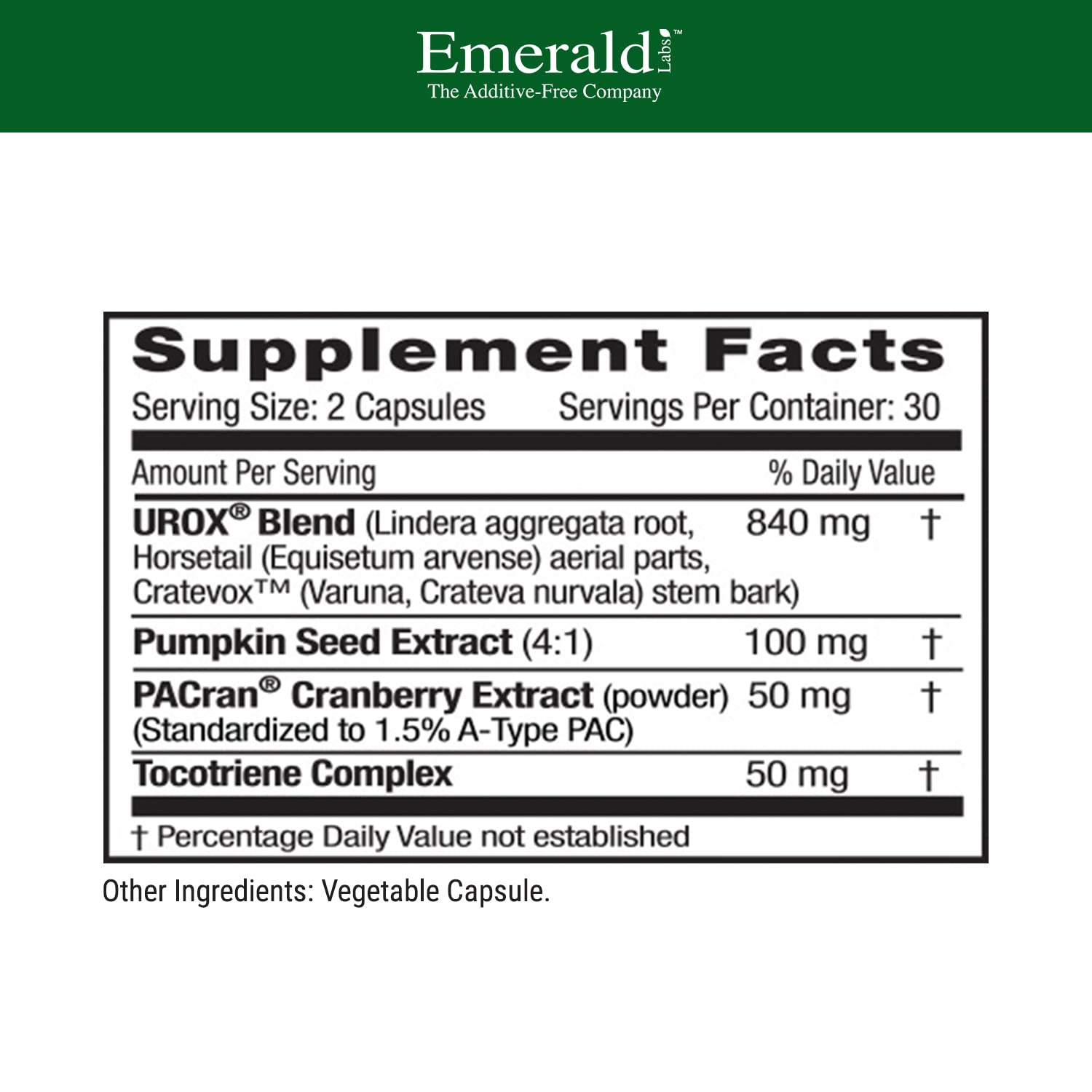 EMERALD LABS Bladder Health cranberry closeup highlighting PACran extract