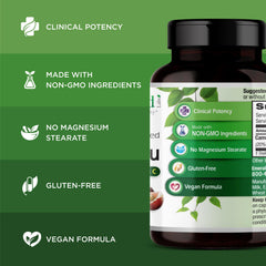 Emerald Labs Camu Camu label closeup showing clean ingredients.