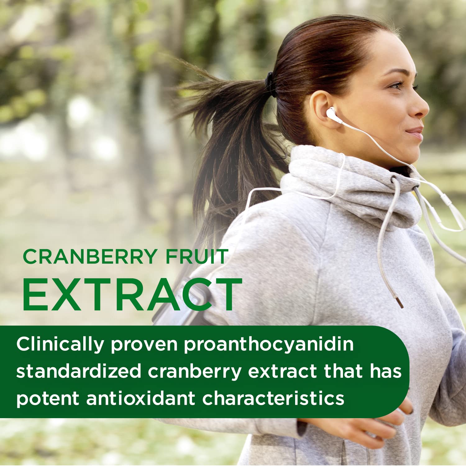 Emerald Labs Cranberry Extract capsules closeup for urinary health support
