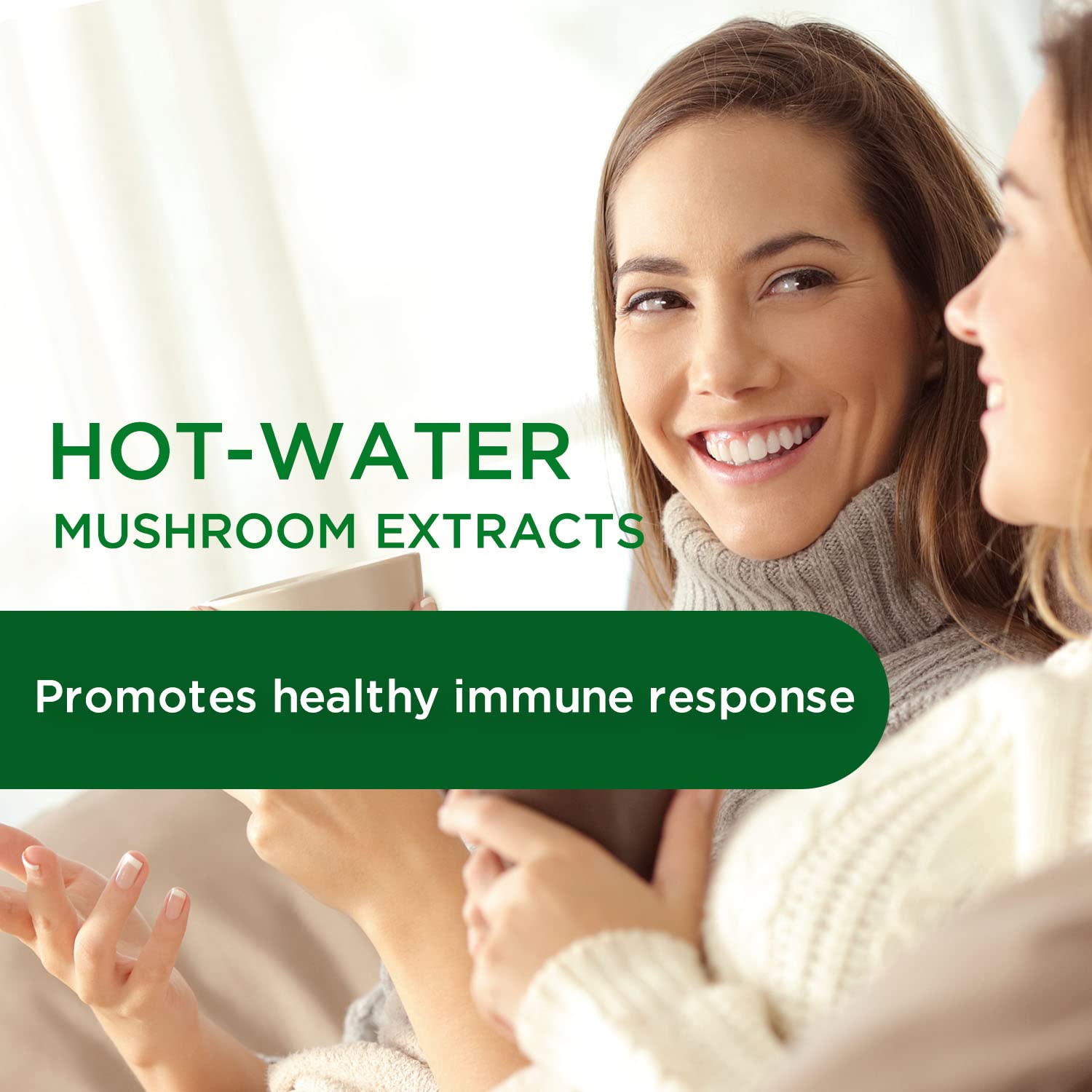 Emerald Labs Deep Immune Health label detailing key ingredients.
